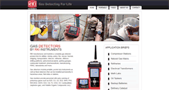 Desktop Screenshot of gasdetecting.com